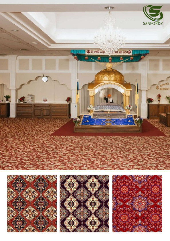GURUDWARA CARPETS 5 Gurudwara Carpets, Prayer Hall Carpet, Religious Carpet, Gurudwara Floor Carpet, Sikh Temple Carpet, Wall to Wall Gurudwara Carpet, Premium Prayer Carpet, Religious Institution Carpet, Community Hall Carpet, Polypropylene Prayer Carpet, Polyester Religious Carpet, Custom Gurudwara Carpet, High Density Prayer Carpet, Wholesale Religious Carpet, OEM Carpet Manufacturer, Export Quality Prayer Carpet, Temple Flooring Carpet, Institutional Carpet Supplier, Made in India Gurudwara Carpet, Premium Religious Flooring