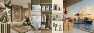 Export Packaging Solutions India 2 export packaging India, bed linen packaging supplier, apparel export packaging, rug packaging solutions, private label packaging India, textile export cartons, barcode labelling exporter, wholesale packaging solutions, export ready packaging, SANFORDZ CREATIONS packaging